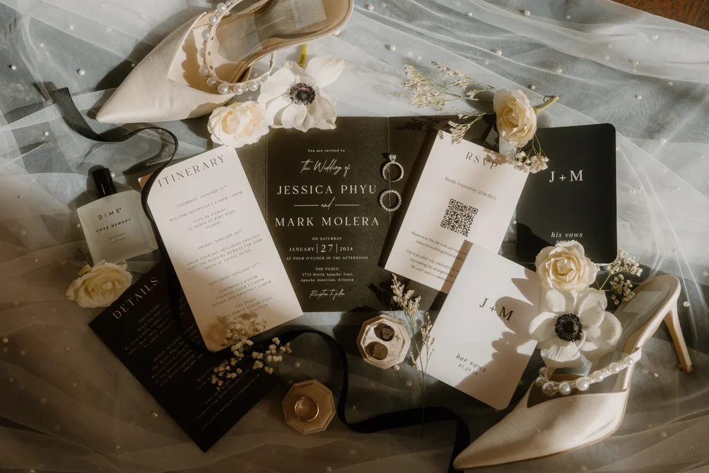 Wedding invitation package
