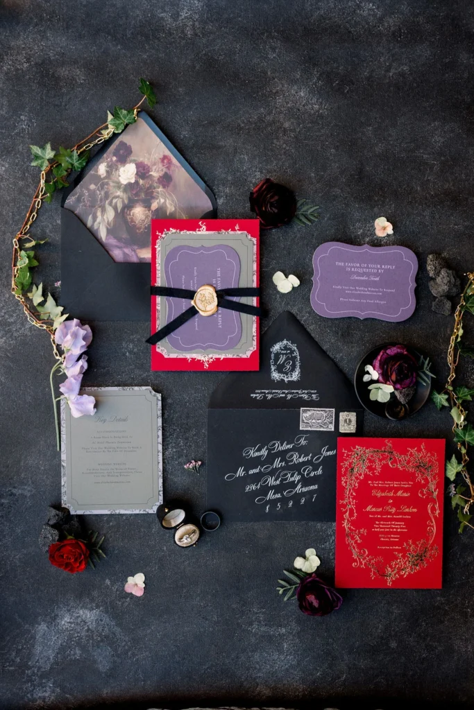 Wedding invitation package