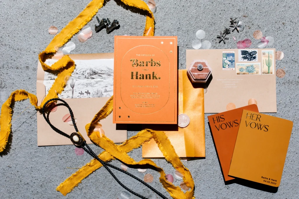 Wedding invitation package