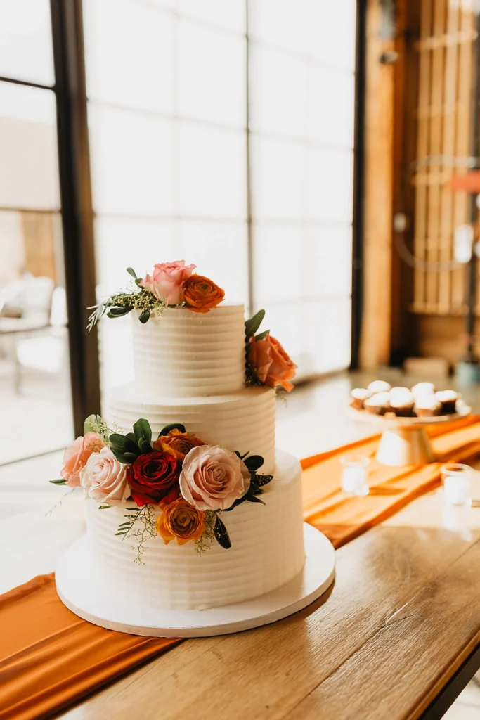 Wedding decoration, cake